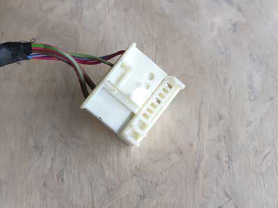 BMW 16 Pole 5 Wire White Connector Plug w/ Pigtail 69016603